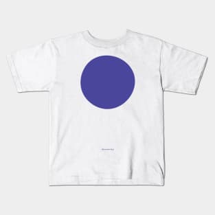 Circular - Crayola Ultramarine Blue Kids T-Shirt